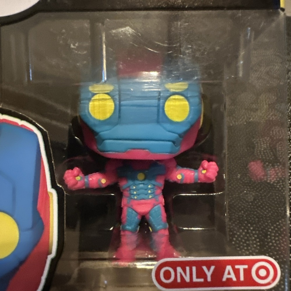 Funko Pop! Iron Man (Mark 5) #1407 Black Light Marvel Infinity Saga - Target NEW